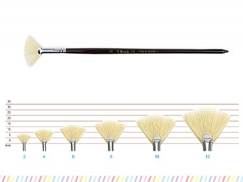 Y115Oil & Acrylic brush(FAN)