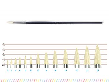 Y102Youngly Oilcolor Artists Brush (Round)