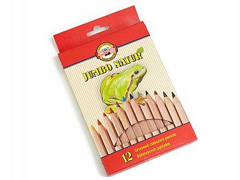 K2172KOH-I-NOOR set of jumbo coloured pencils 2172 series