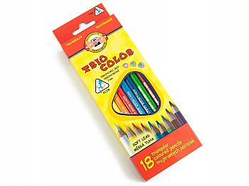 K3133KOH-I-NOOR set of triangular coloured pencils 3133 series