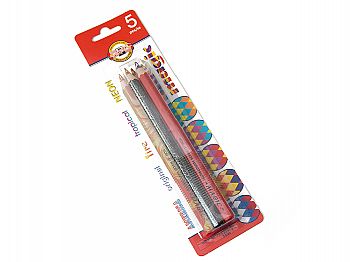 K3406KOH-I-NOOR set of jumbo triangular special coloured pencils 3406 series