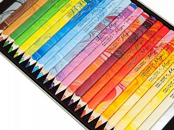 K3408PLKOH-I-NOOR set of jumbo triangular special coloured pencils 3408 