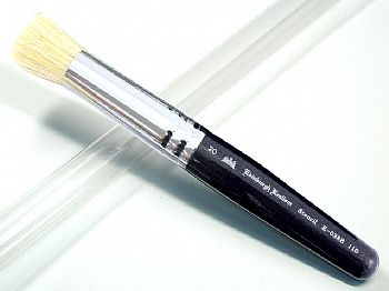 E038B20Oil & Stencil Brush (Cylinder)  9/16''